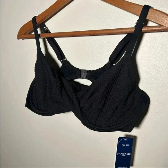 NWT FANTASIE OTTAWA D Cup Plunge Bikini Top 38D - Picture 4 of 7